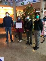 Spendenquittung Ziegelwerk Bellenberg Übergabe